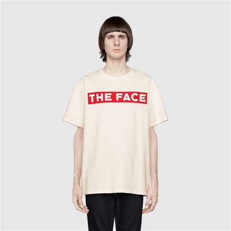 the face t shirt gucci